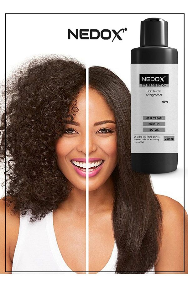 NEDOX Hair Straightening styling Keratin Botox Cream 250 ml Trendyol