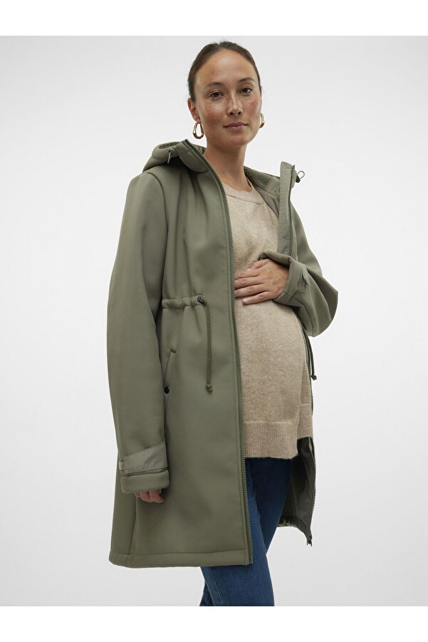 Mama Licious Umstands Funktionsjacke Umstandsjacke Dunkelblau