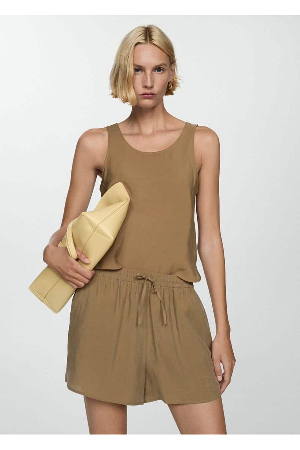 MANGO Woman-Modalshorts mit Bindedetail 1