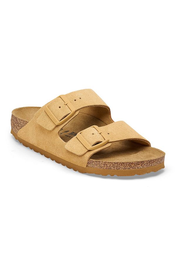 Birkenstock BIRKENSTOCK ARIZONA SUEDE LEATHER SLIPPERS Trendyol