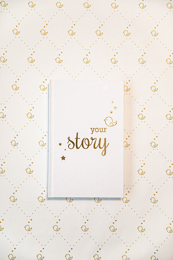 BeyazBirKutu Your Story Baby Journal (Anne ve bebek günlüğü - KUTUSUZ Tek Günlük)