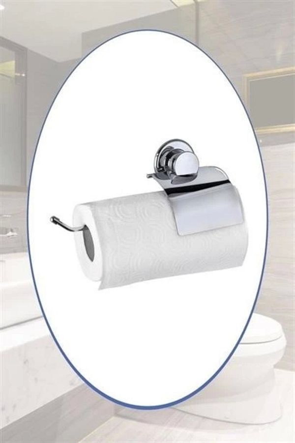 Hand towel holder with suction cups outlet