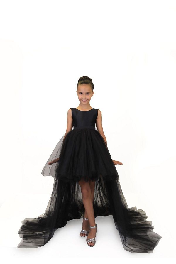Short and long gown top