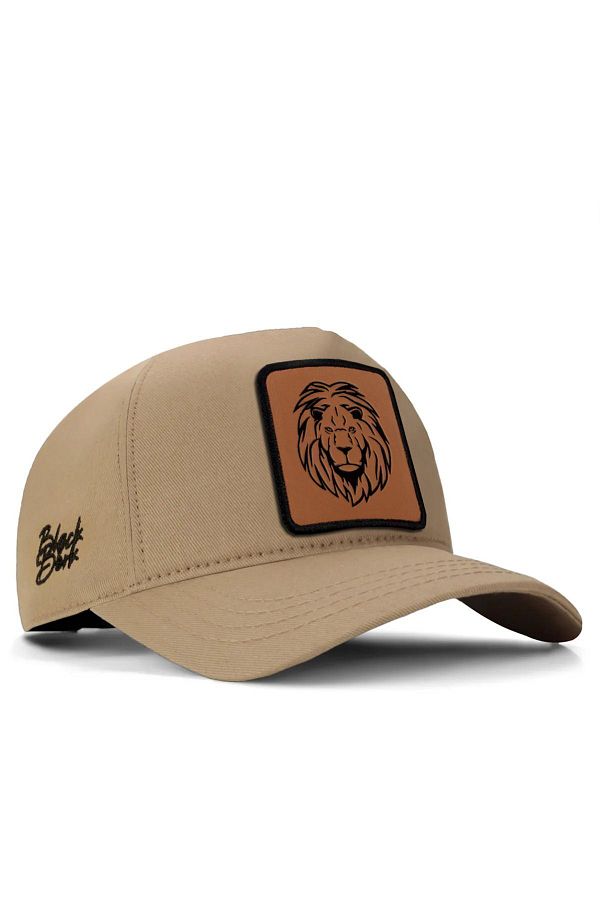 BlackBork V1 Baseball Lion 12cs Code Logo Unisex Mink Hat CAP Trendyol