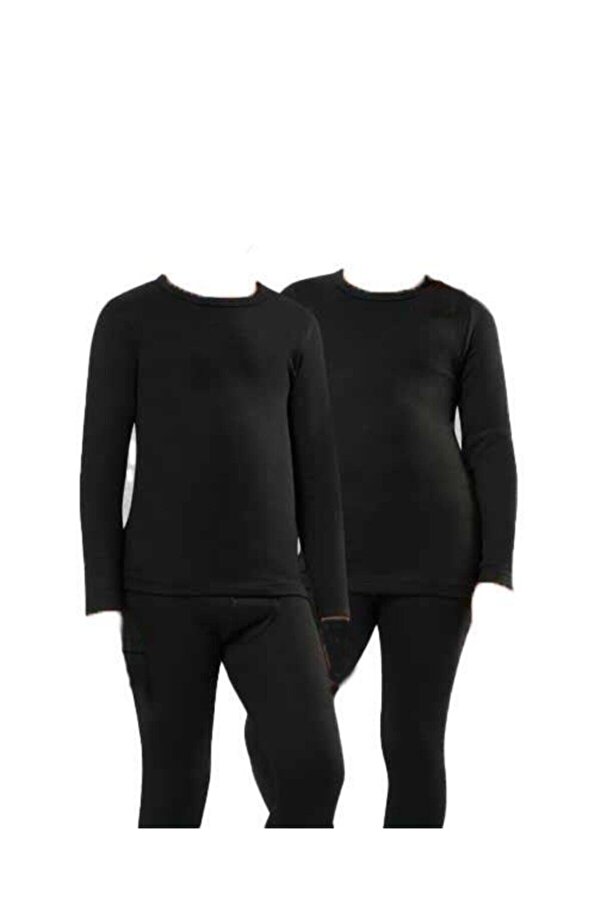 bejamonti chocolate baby kids Erkek Çocuk Siyah Termal Alt Üst Takım