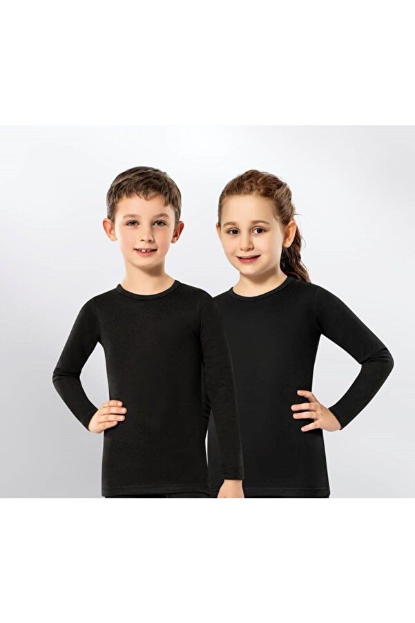 bejamonti chocolate baby kids Kız-erkek Çocuk Termal Üst Uzun Kollu