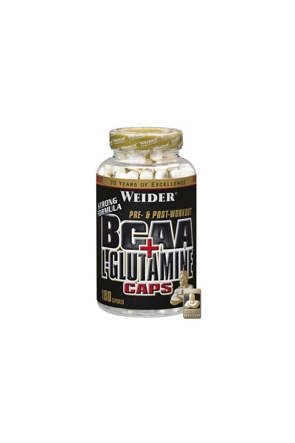 Weider-Wei̇der Bcaa + L-Glutamine – 180 Caps 1