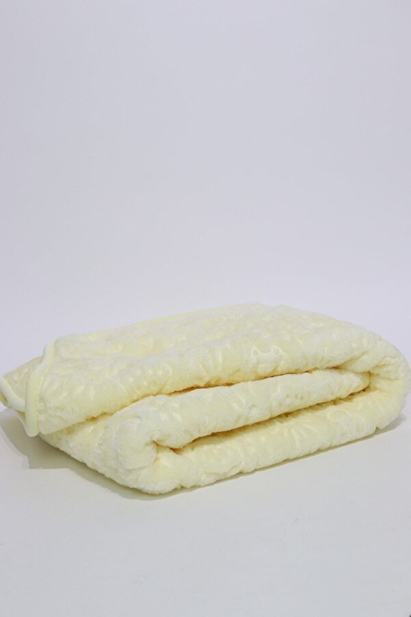 Cherub Baby Kabartmalı Kalın (600GR) Peluş Bebek Battaniyesi 100x120 Cm