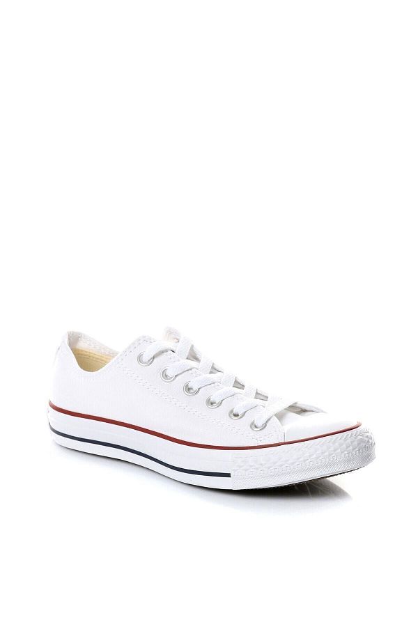 converse-Women's White Sneakers M7652c Chuck Taylor All Star Optical White Canvas 1