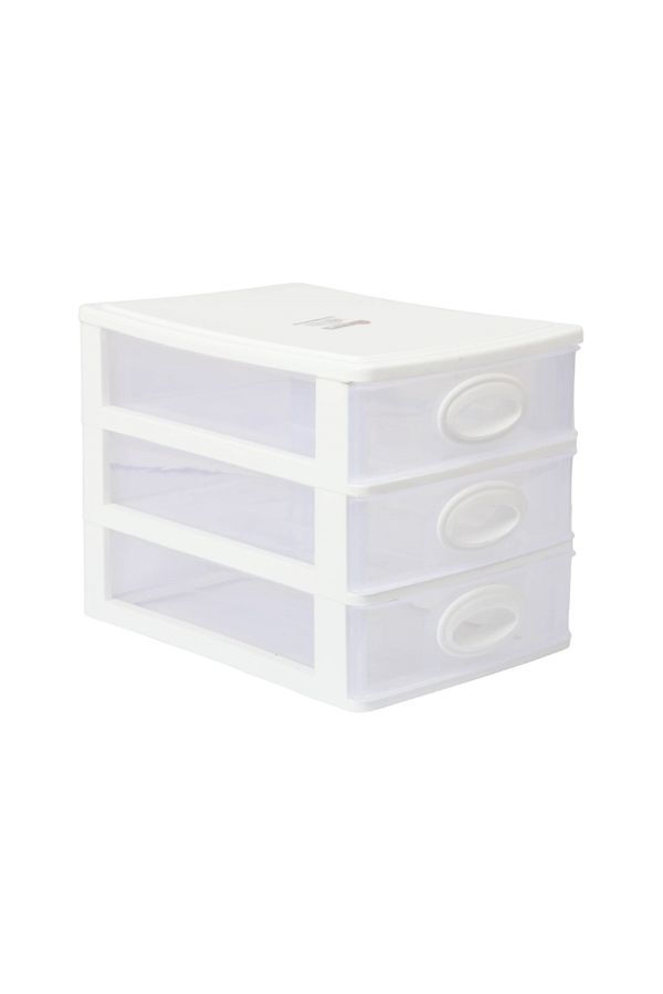Flash Bazaar-A4 Size 3-Tier Organizer with Storage Drawers 1