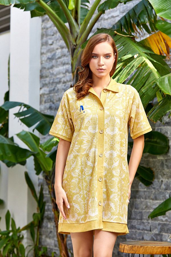 Aqua yellow dress cheap