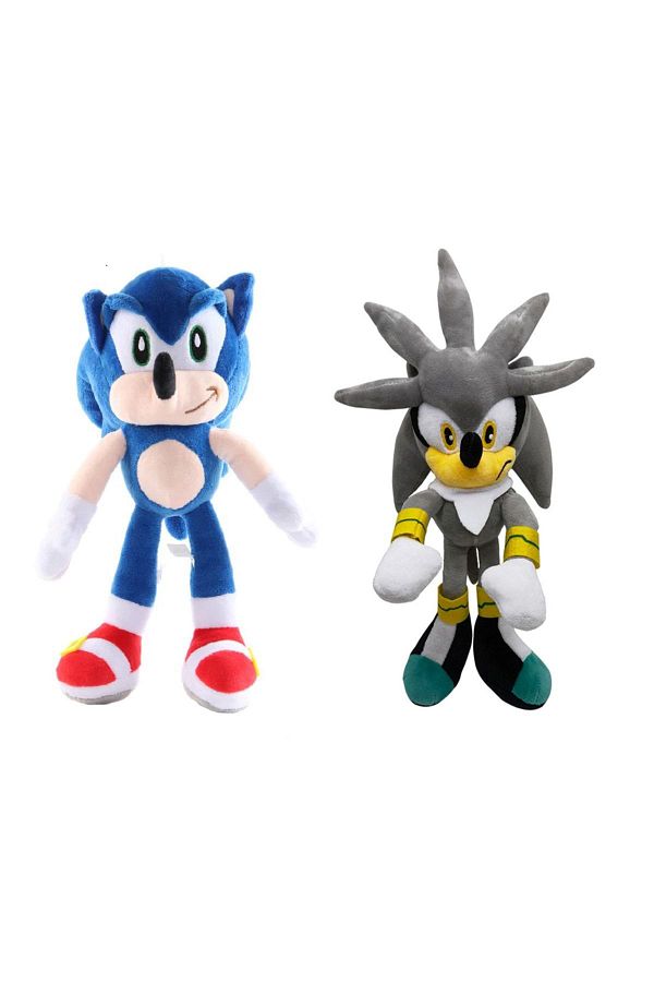 Sonic the hedgehog silver plush cheap