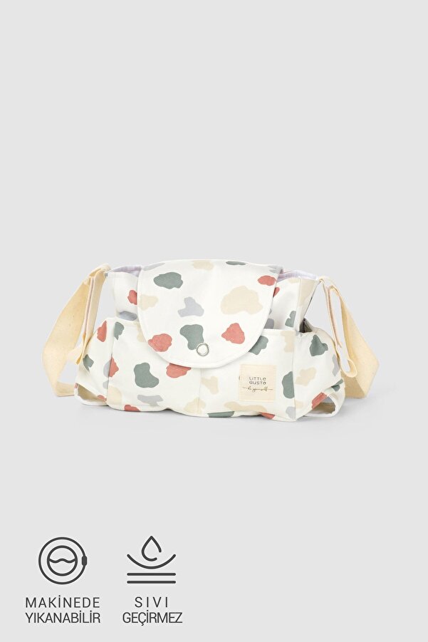 Little Gusto Sıvı Geçirmez Bebek Arabası Organizer Çantası Animal Desenli