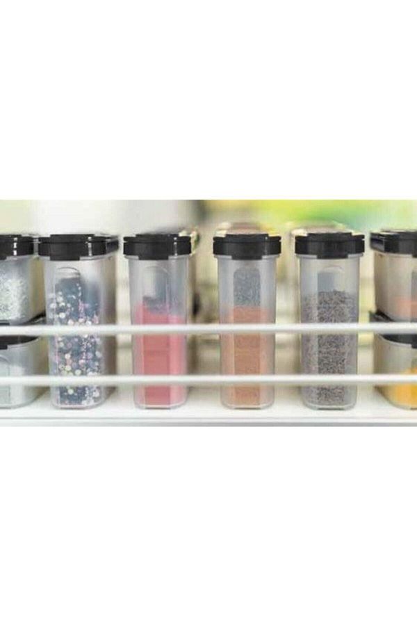 Tupperware-Spice Set 8 Pieces 4 Large 4 Small Without Stand 1