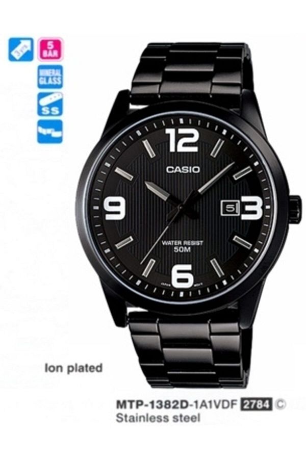 Casio-Men's Wristwatch MTP-1382D-1A1VDF 1