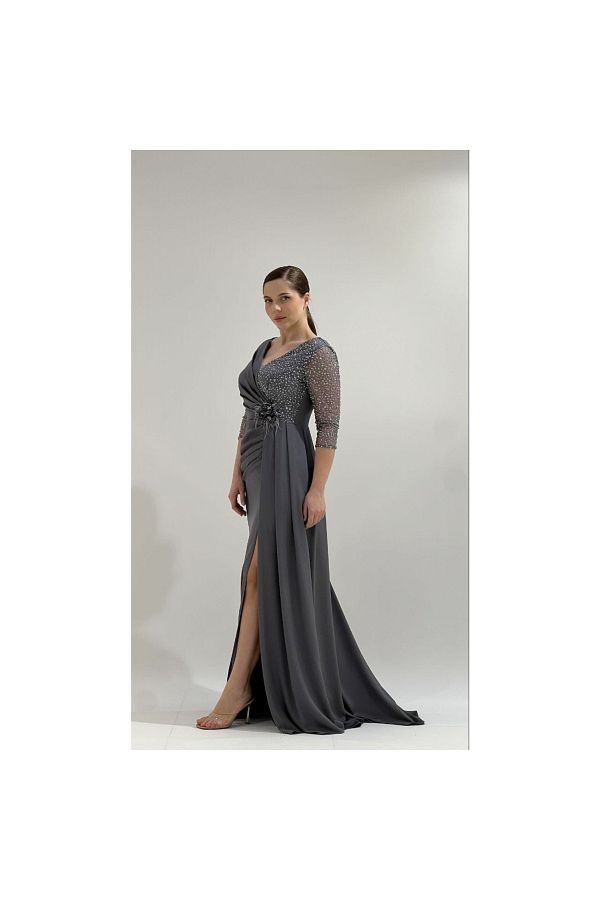 eflin-New Eflin Women's Plus Size Evening Dress - Efl-4064 B 1