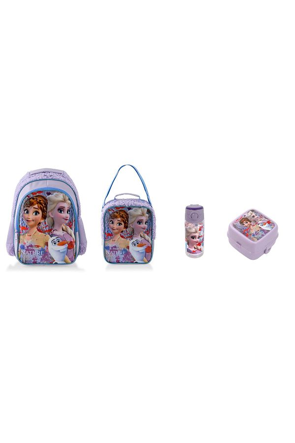 Frozen-المجموعة المدرسية - الطبيعة سحرية (4 قطع) 1