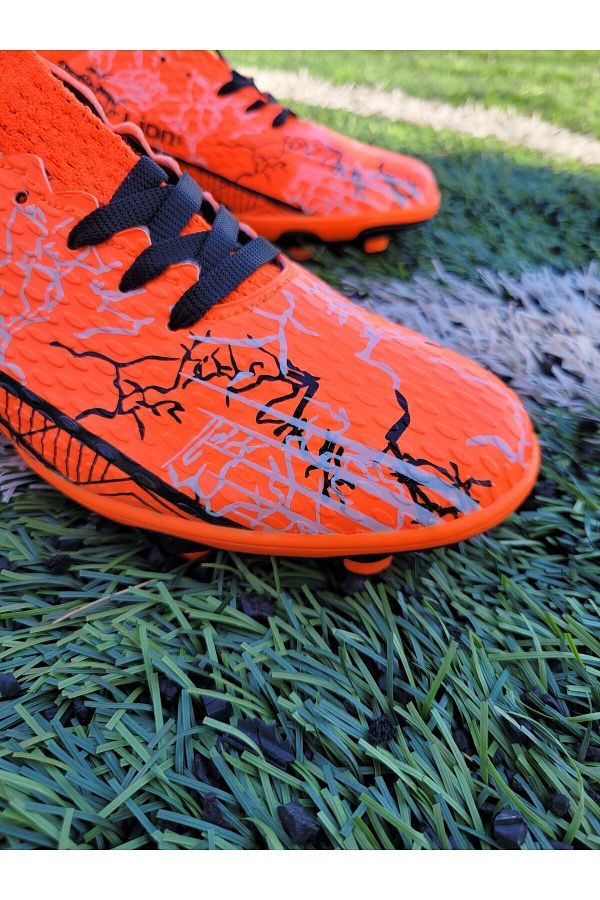 Lion Football Boots Artificial Glitter Socks Suitable for Field and Soil Use Trendyol