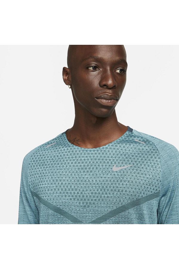 Nike men's techknit ultra running long sleeve shirt clearance
