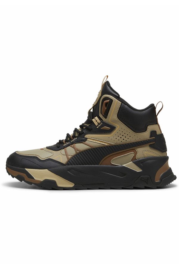 Puma Trinity Mid Hybrid Leder Sneakers Trendyol