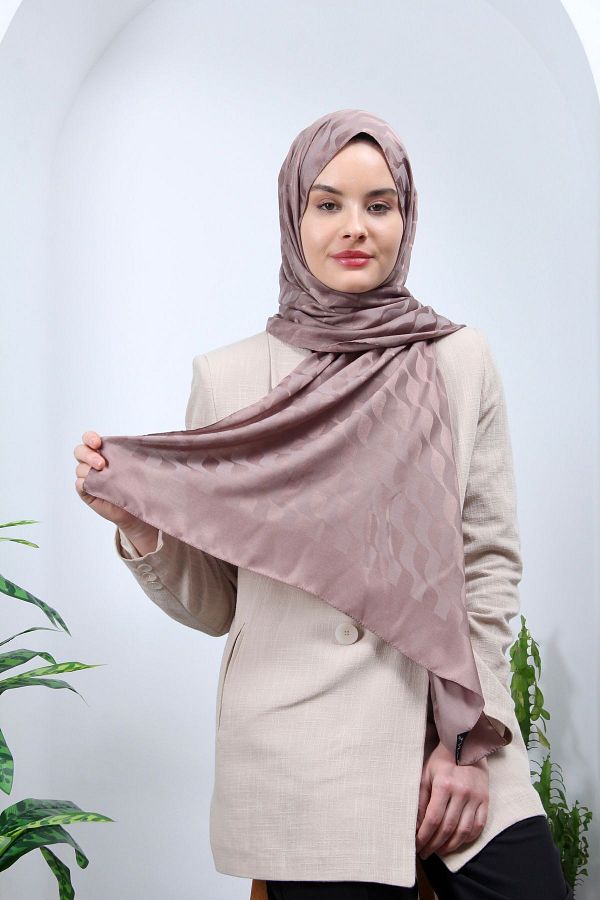 m moon scarf High Quality Waterway Pattern Silky Jacquard