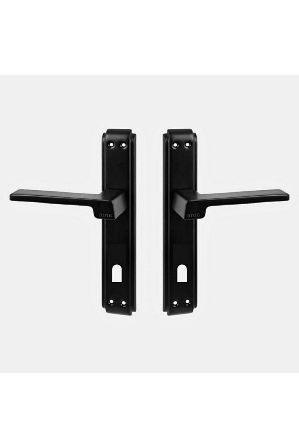 Sofuoğlu-Anka/anka Mirrored (room) Door Handle Matte Black (1 Set Including Front and Back Side) 1