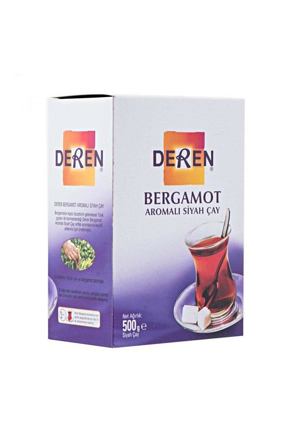 Doğuş-ديرين شاي أسود بنكهة البرغموت 500 جرام 1