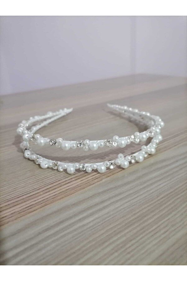 elatasarım Kadın Beyaz Lohusa Tacı