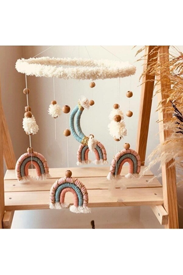 AY TASARIM MAKROME Makrome Dönence Bebek /çocuk Odası