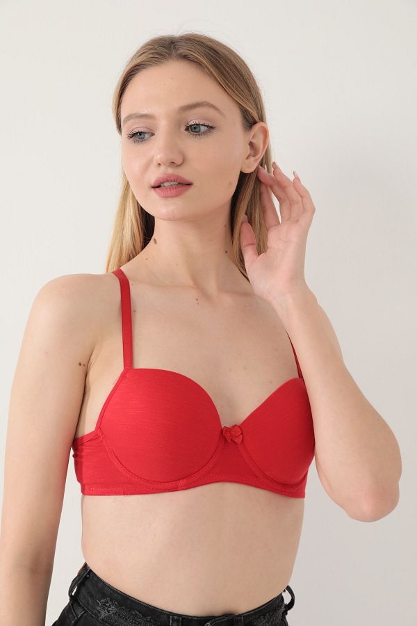 Prizma Red Flame Women s Bra Breathable Anti Sweat Full Trendyol