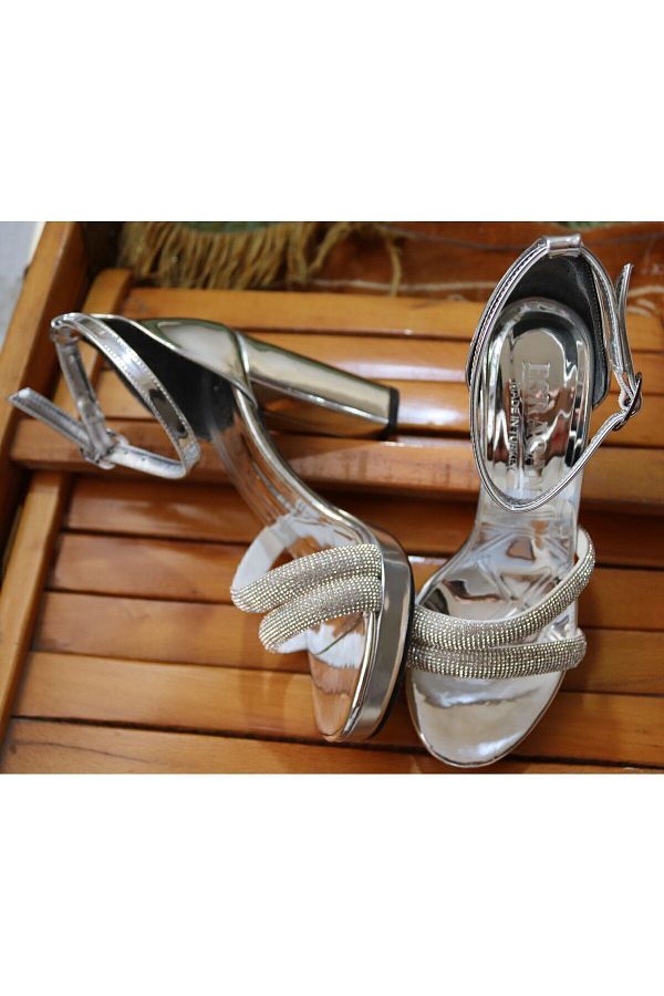 Silver cocktail shoes online