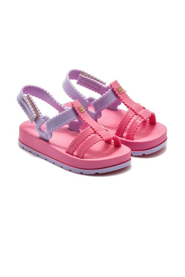 ZAXY Pink Nina Conectada Children s Sandals 19 27 Trendyol