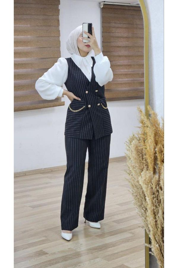 Tebrikler tekstil New Season Women s Hijab Formal Suit G0431 Trendyol
