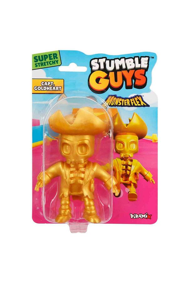 Stumble Guys-Monster Flex Stumble Guys Extending Toy with Flexible Stretch Figure - 18cm @Capt.Goldheart@ 1