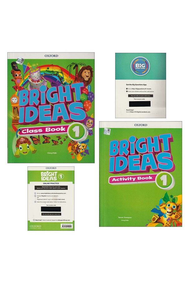 OXFORD UNIVERSITY PRESS-Oxford Bright Ideas Level 1, Class Book + Activity Book + Two Code 1