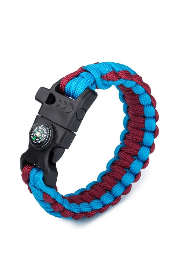 Homemap-Life-Saving Magnesium Rod Compass and 3 Meter Extending Paracord Bracelet 1