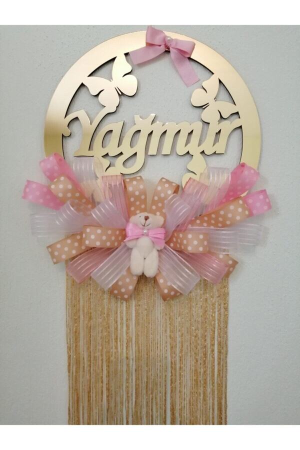 NATSA Çocuk Odası Bebek Odası Kapı Süsü Pleksi