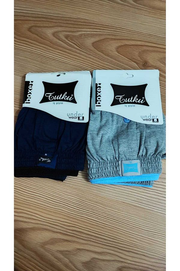 İncilaksesuar-2-Piece Passion Button Men's Boxer Set 1