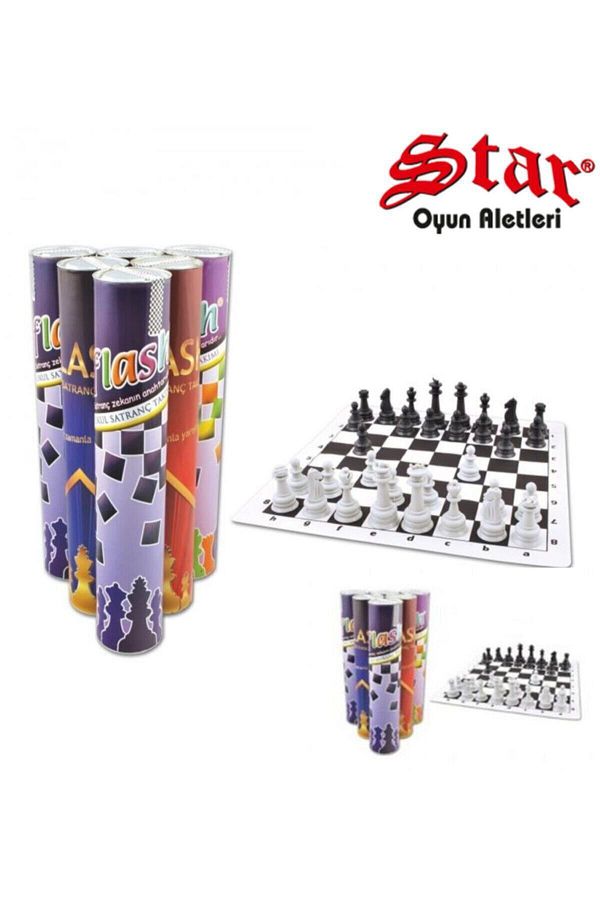 Star Okey-Flash Roll Large Size Tournament School Chess Set 1
