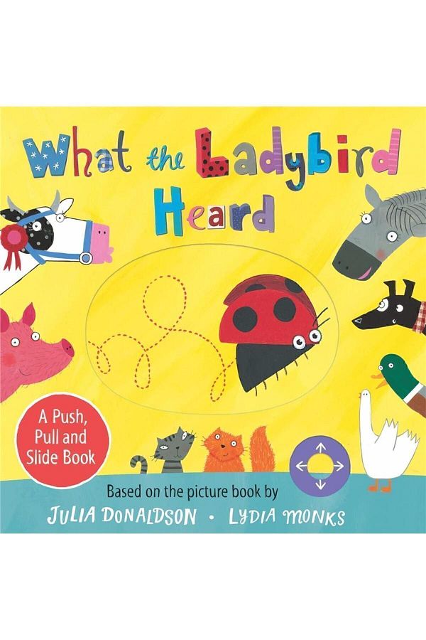 Pan Macmillan-What The Ladybird Heard: A Push, Pull And Slide Book 1