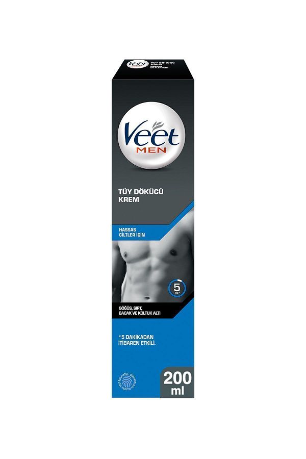 Veet-Men's Special Hair Removal Cream Sensitive Skin 200 ml 1