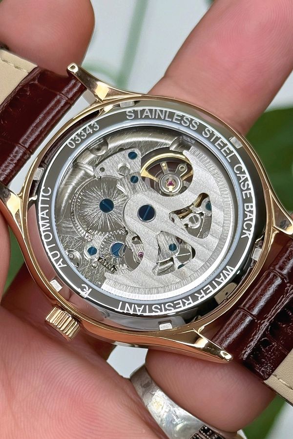 Ferrucci water resistant stainless steel case back best sale