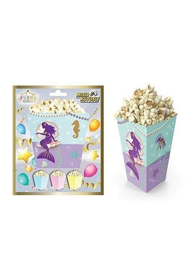 papercraft-Mermaid Corn Box 1