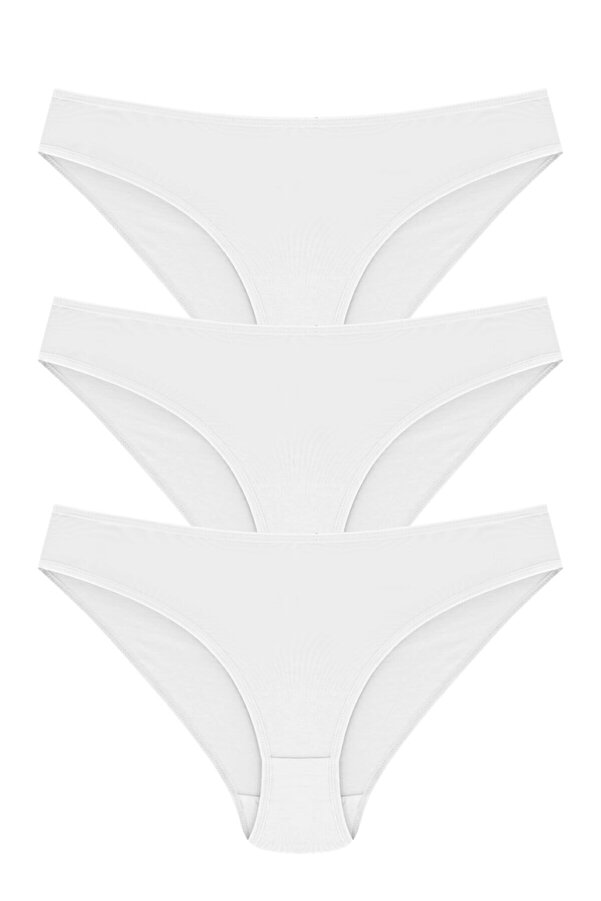 bejamonti chocolate baby kids White Cotton Women's Bikini Panties Set