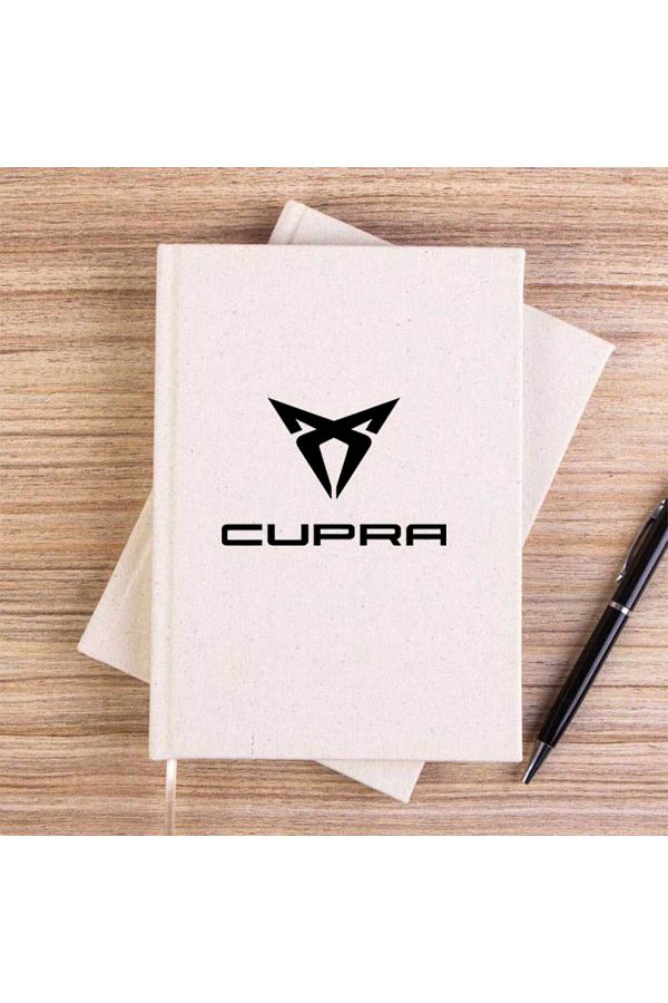 Z zepplin-دفتر ملاحظات قماشي غير مبطن بشعار Cupra 1