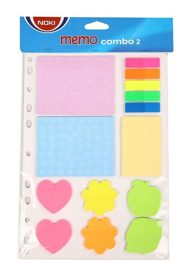 Noki-Memo Combo 2 Sticky Note Pad Set Large 8693245038406 1