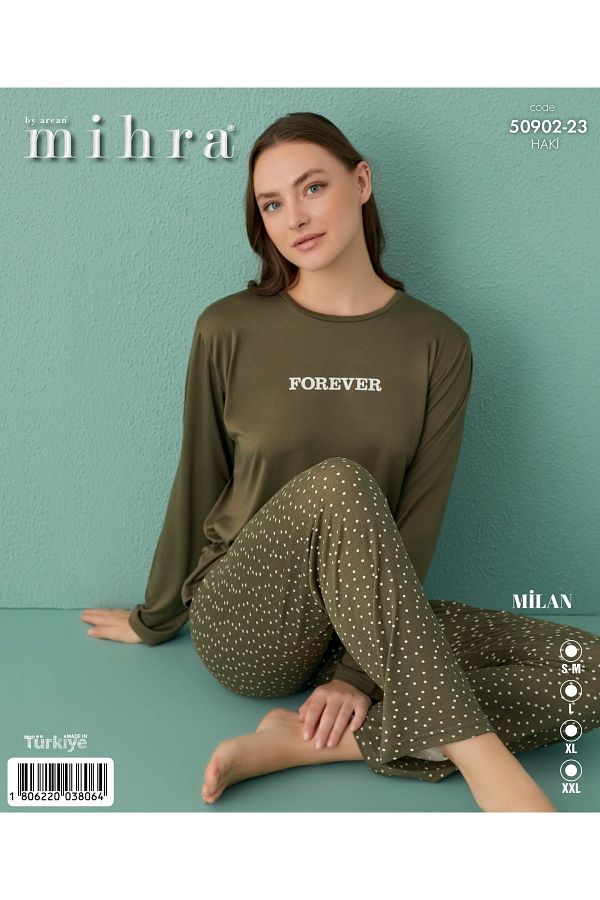 Mihra-Arcan 50902-23 Eternal Milan Printed Khaki t Sandy 1