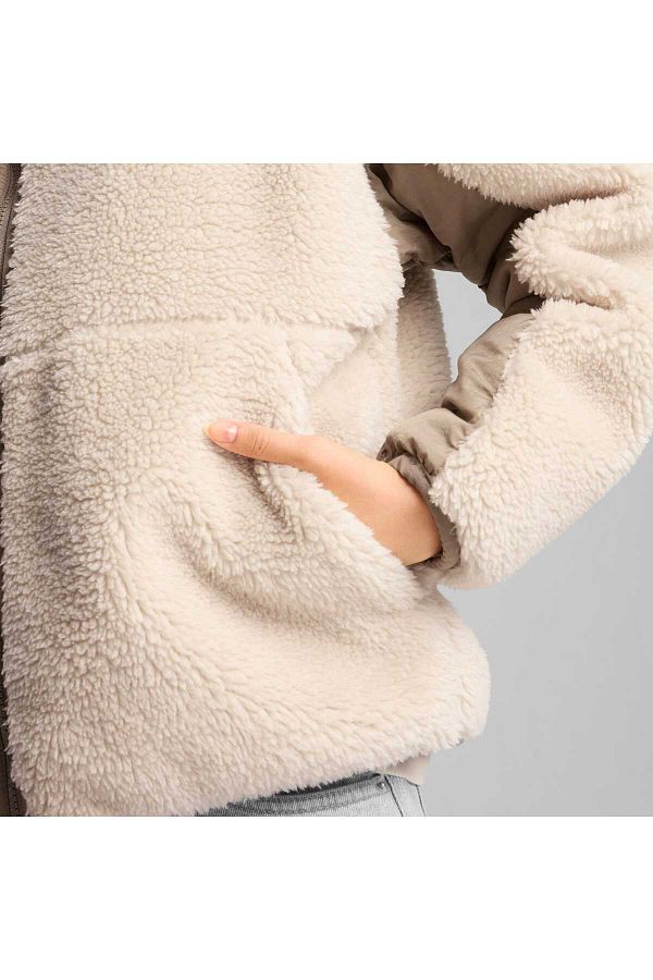 Puma fluffy jacket new arrivals