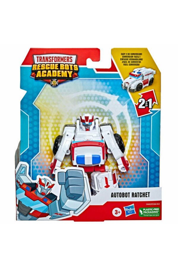 Hasbro-Transformers Rescue Bots Academy Figure E5366 - Autobot Ratchet 1