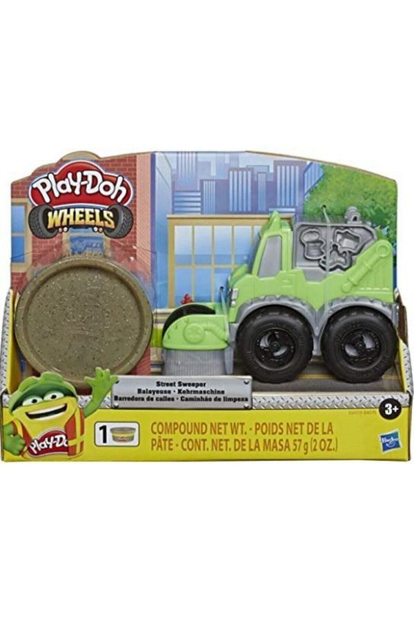 Play Doh Green Kid Street Sweeper Truck Play Dough Trendyol